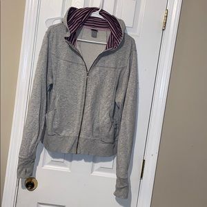 🐝Champions purple hoodie zip up sweater